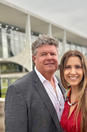 Evandro Colares e Eliziane(Foto: arquivo pessoal )