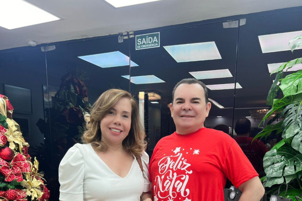Carla Aguiar Gentil! e Walker Santiago(Foto: Divulgação Walker )