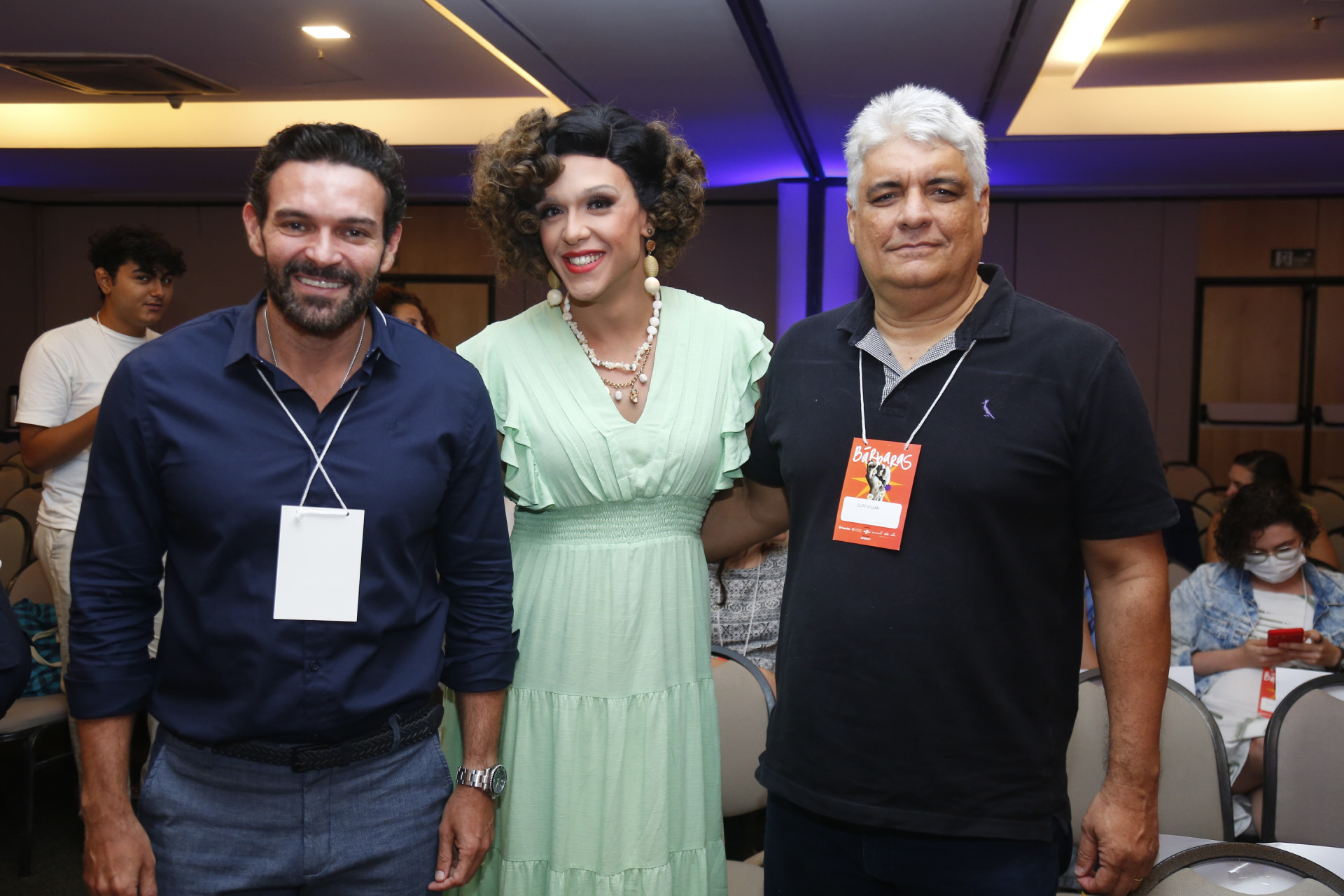 (Foto: JoaoFilho Tavares)Clovis Holanda,  Rita von Hunty e Cliff Villar