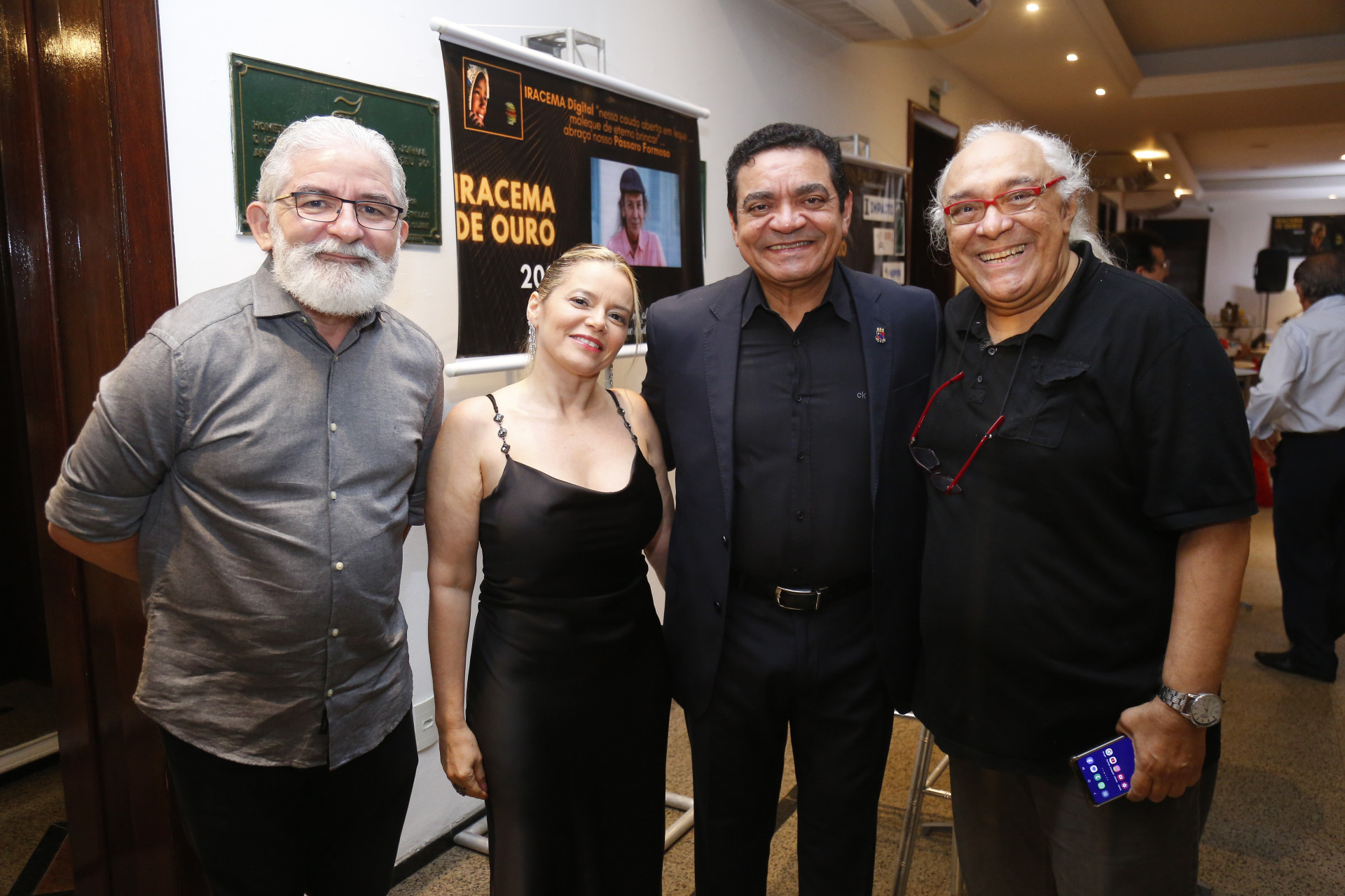 (Foto: JoaoFilho Tavares)Analio Rodrigues, Glezia Leite, Hidelbrando Soares e Ricardo Guilhreme