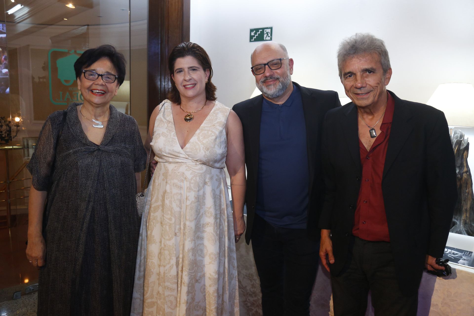 Dodora Guimarães, Beatriz Xavier, Marcelo Alcântara e Mauro Oliveira (Foto: JoaoFilho Tavares)
