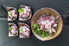 Ceviche de tilápia