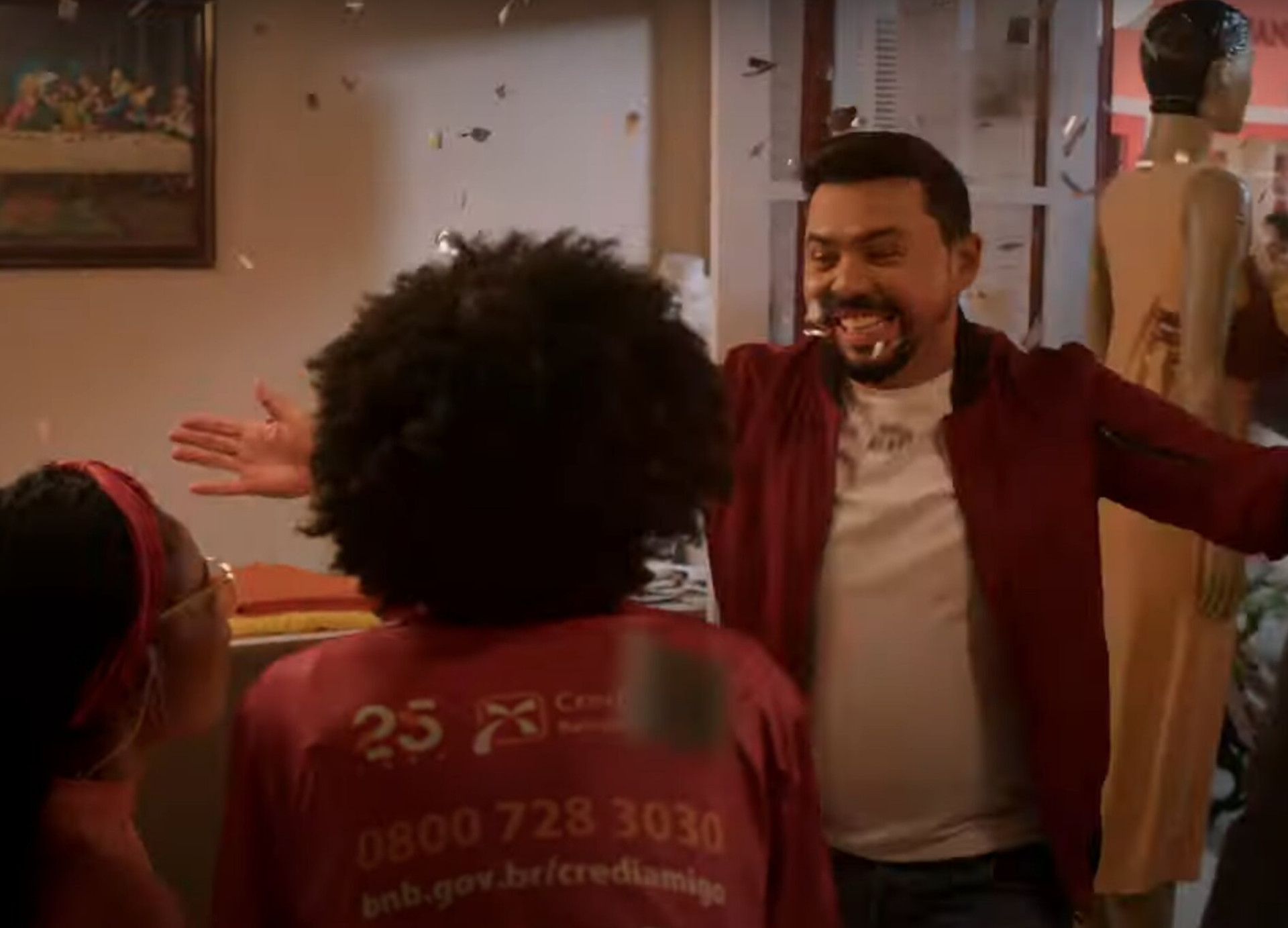 Nova campanha do Crediamigo(Foto: Imagem do comercial)