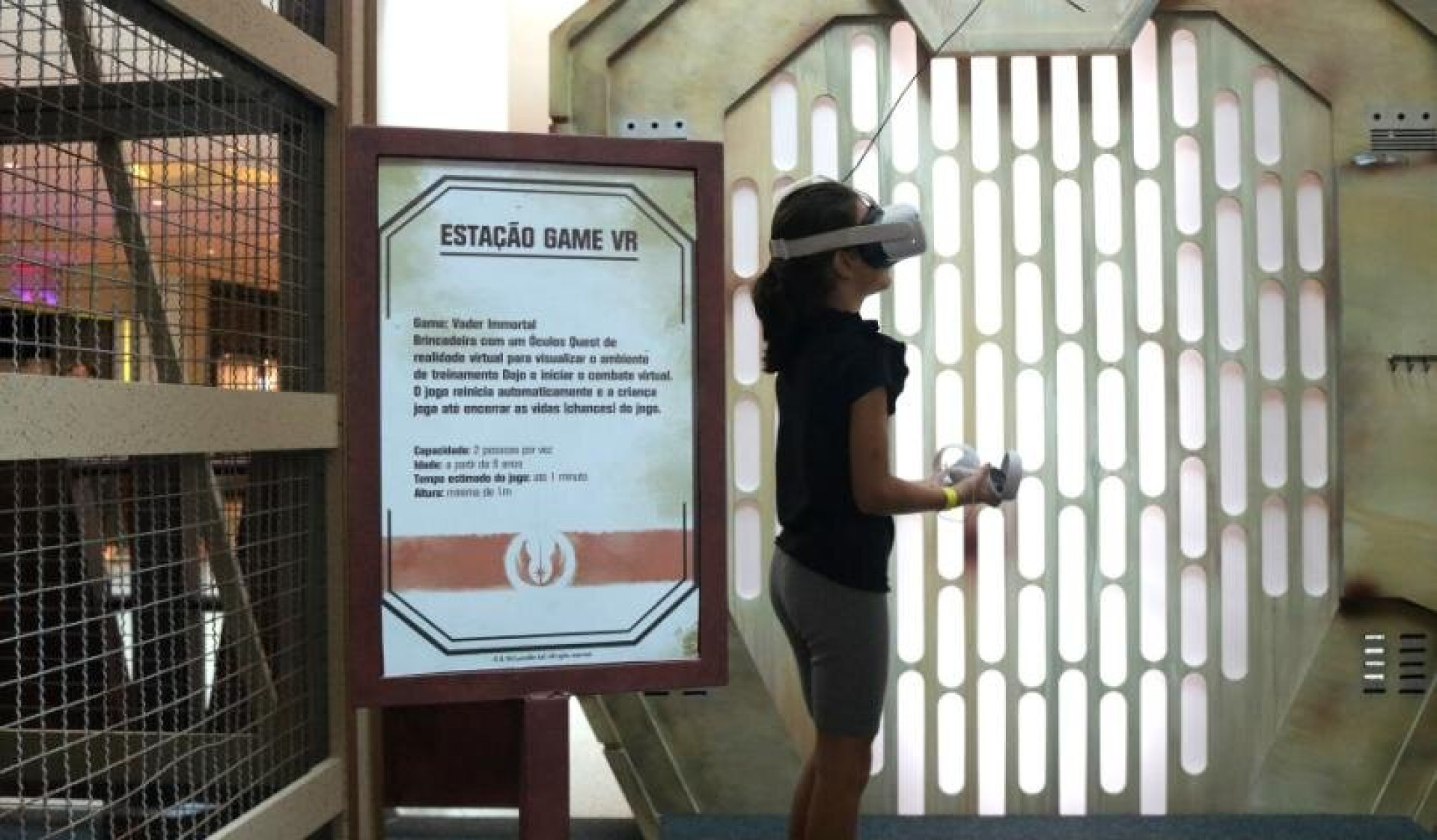 (Foto: Thays Martins)Imersão 3D Star Wars