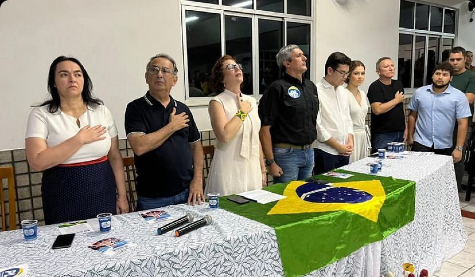 ￼PL colocou a candidatura do Coronel Aginaldo em Caucaia entre suas prioridades (Foto: Júlia Duarte)