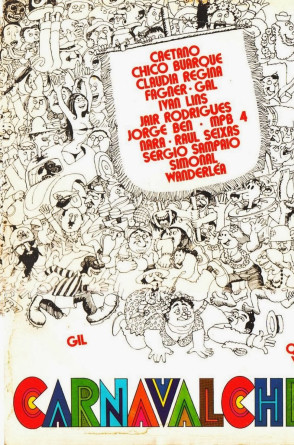 Capa do disco 'Carnaval Chegou'