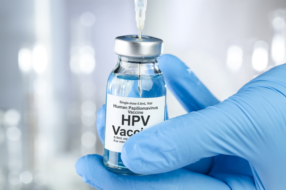 Frasco de vacina do HPV, papilomavírus humano(Foto: Leigh Prather  / Adobe Stock)
