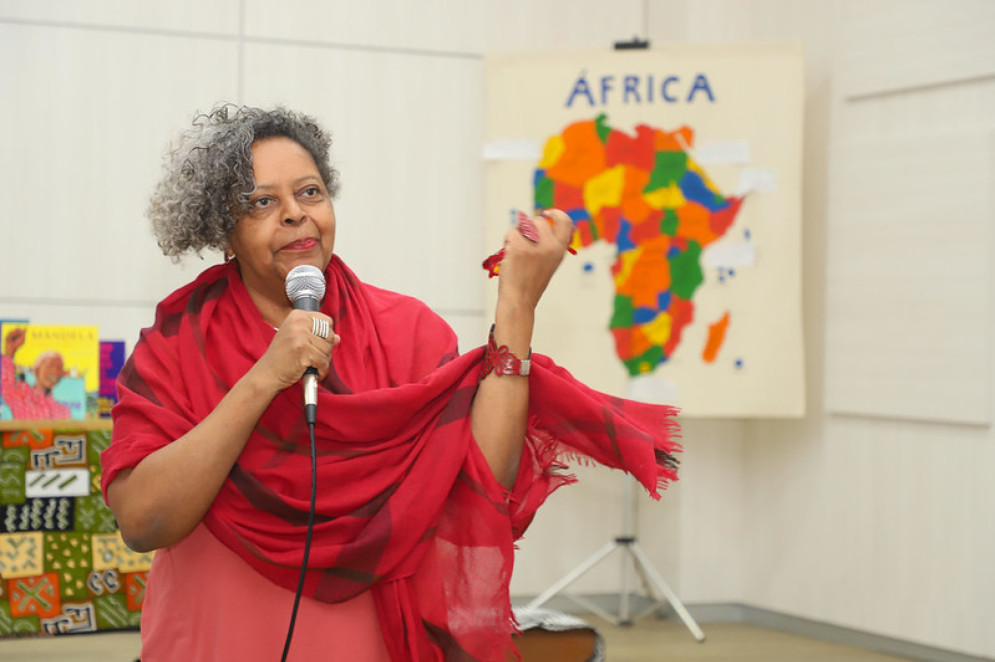 Ministra Matilde Ribeiro traz reflexão sobre racismo a servidores de Diadema (Foto: Igor Andrade Cotrim)