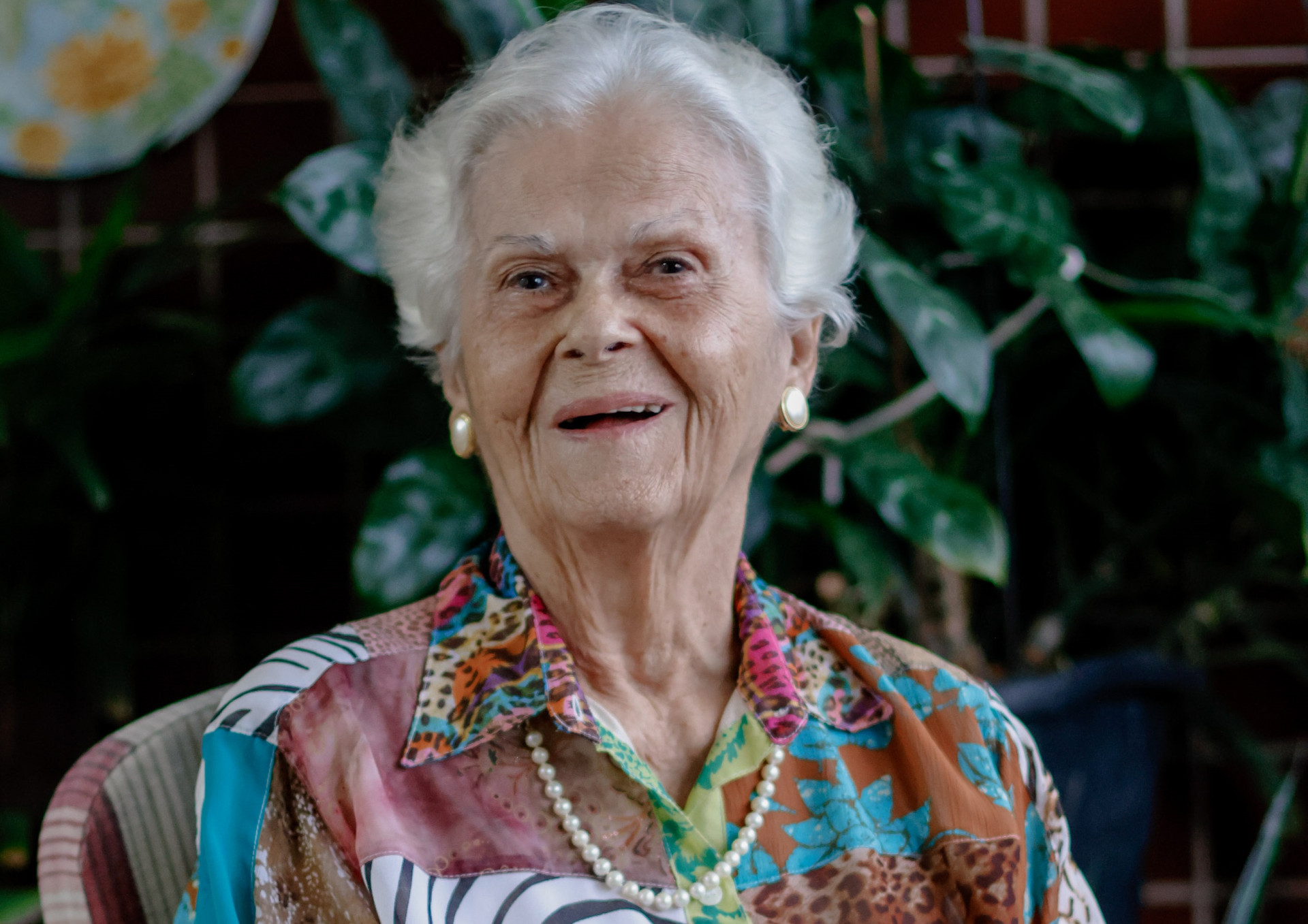 Eliana Macedo, estilista cearense, celebra 100 anos de vida (Foto: Aurélio Alves)