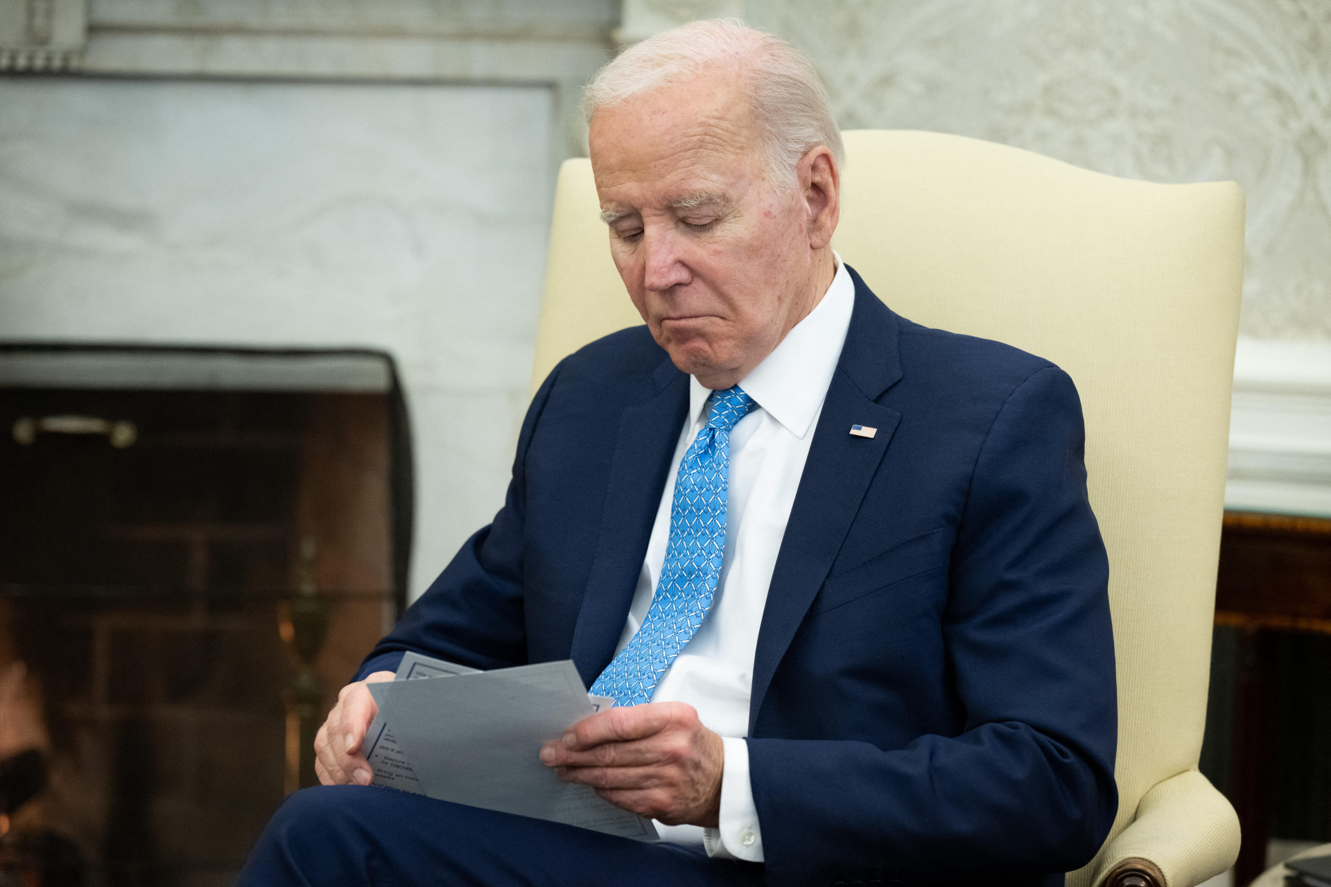 DISCURSO na próxima quinta será grande teste para Biden
 (Foto: SAUL LOEB / AFP)