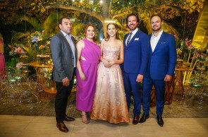 Jose Alberto e Manuela Viana, Valentina e Rafael Xerez e Carlos Pinheiro 