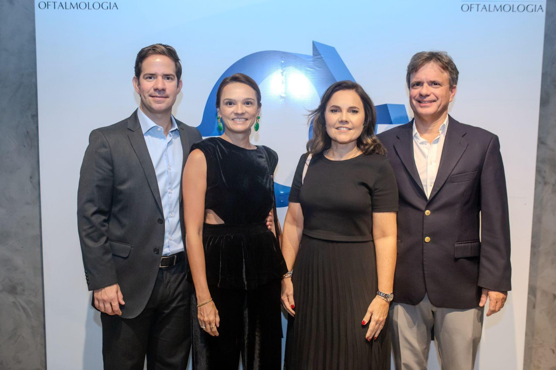 (Foto: Moisés Pereira/ DIVULGAÇÃO )Joao Crispim e Lyana Aragão Gyna Machado e André Jucá Machado