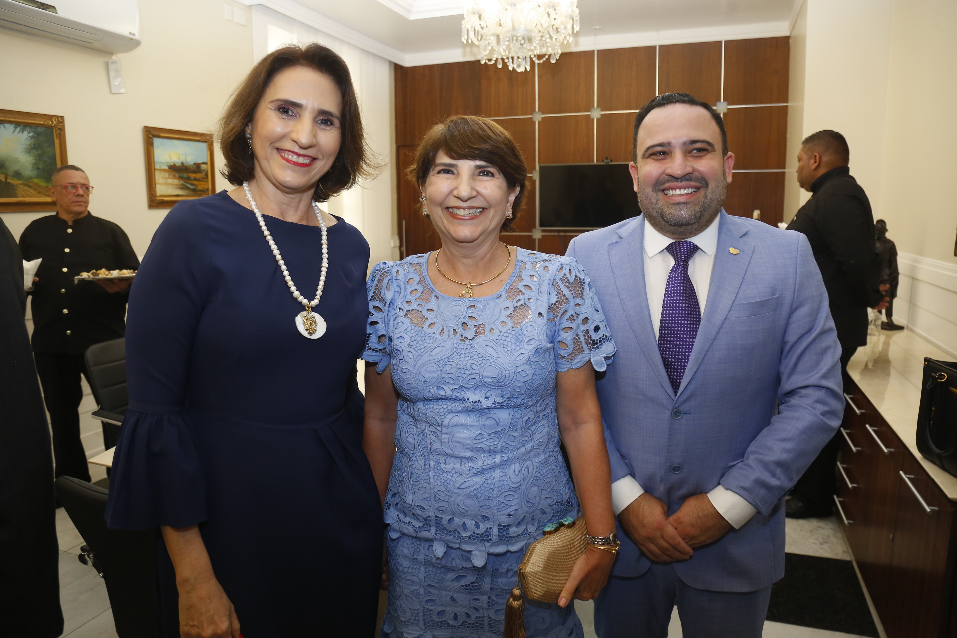 (Foto: JoaoFilho Tavares)Lili Cristino, Soraia Vitor e Ésio Azevedo