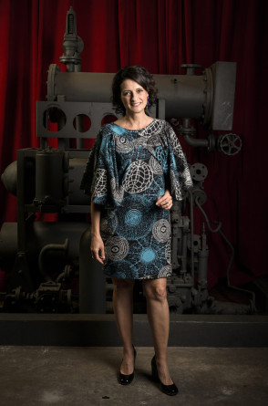 Denise Fraga realiza formação humana com colaboradores da Cimento Apodi(Foto: Globo / Ramon Vasconcellos)