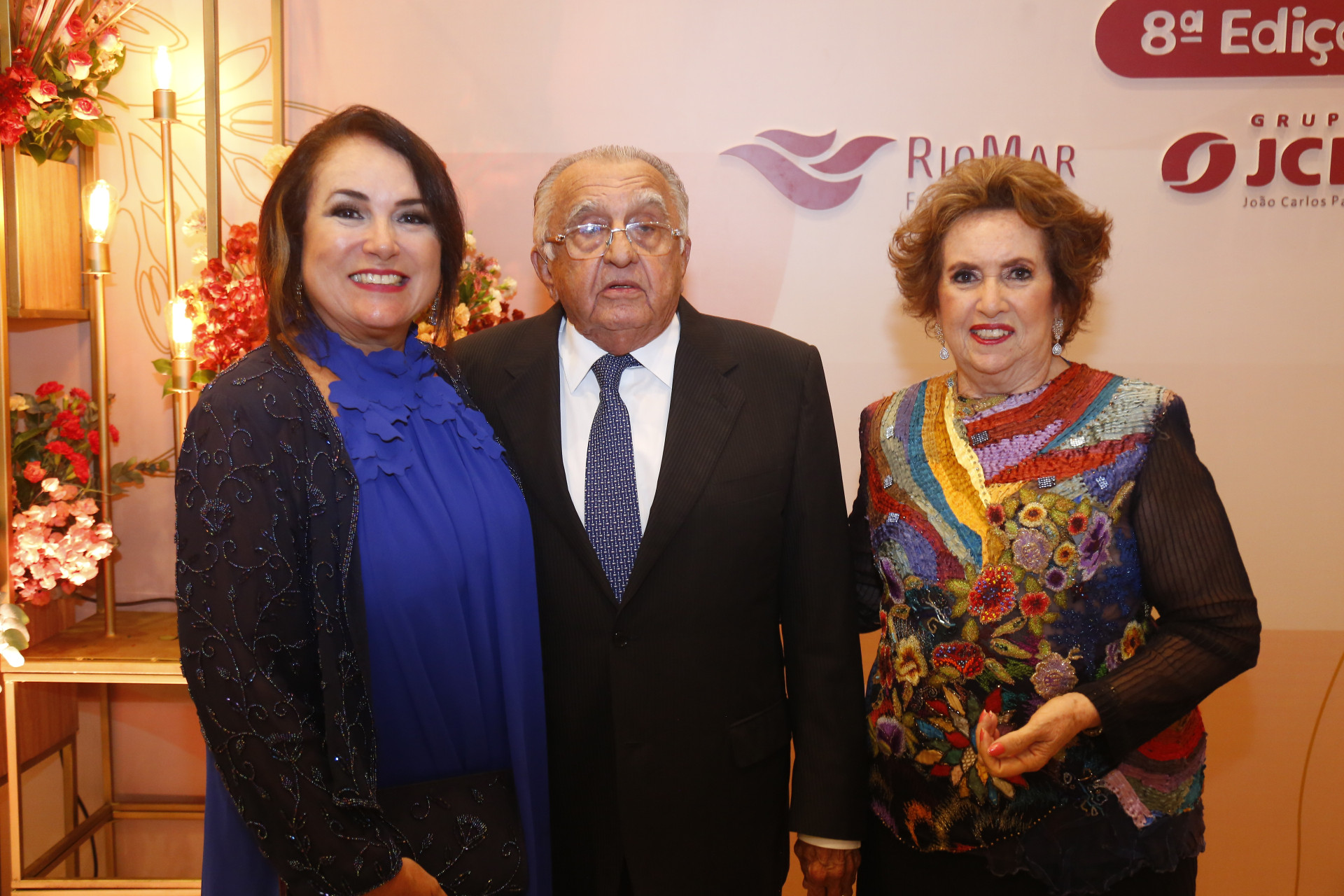 (Foto: JoaoFilho Tavares)Ana Luiza Costa Lima, João Carlos Paes Mendonça e Leda Maria