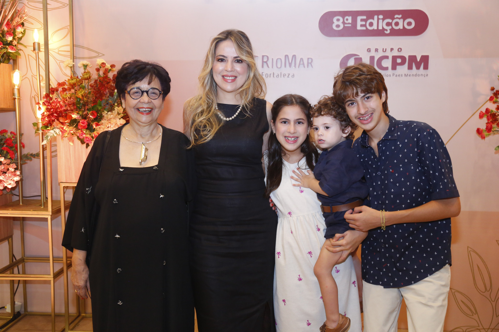 (Foto: JoaoFilho Tavares)Dodora Guimaraes, Onélia, Luiza, Jose e Pedro Santana