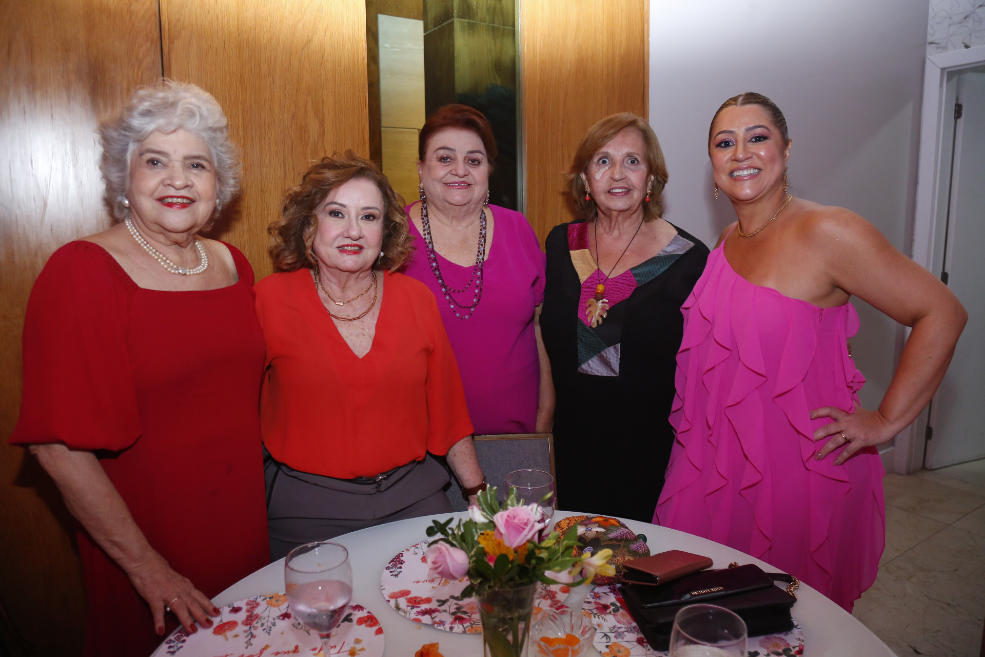 (Foto: JoaoFilho Tavares)Paula Brasil, Nivia Rolim, Benedita Damasceno, Angelica Bezerra e Andrea Coelho