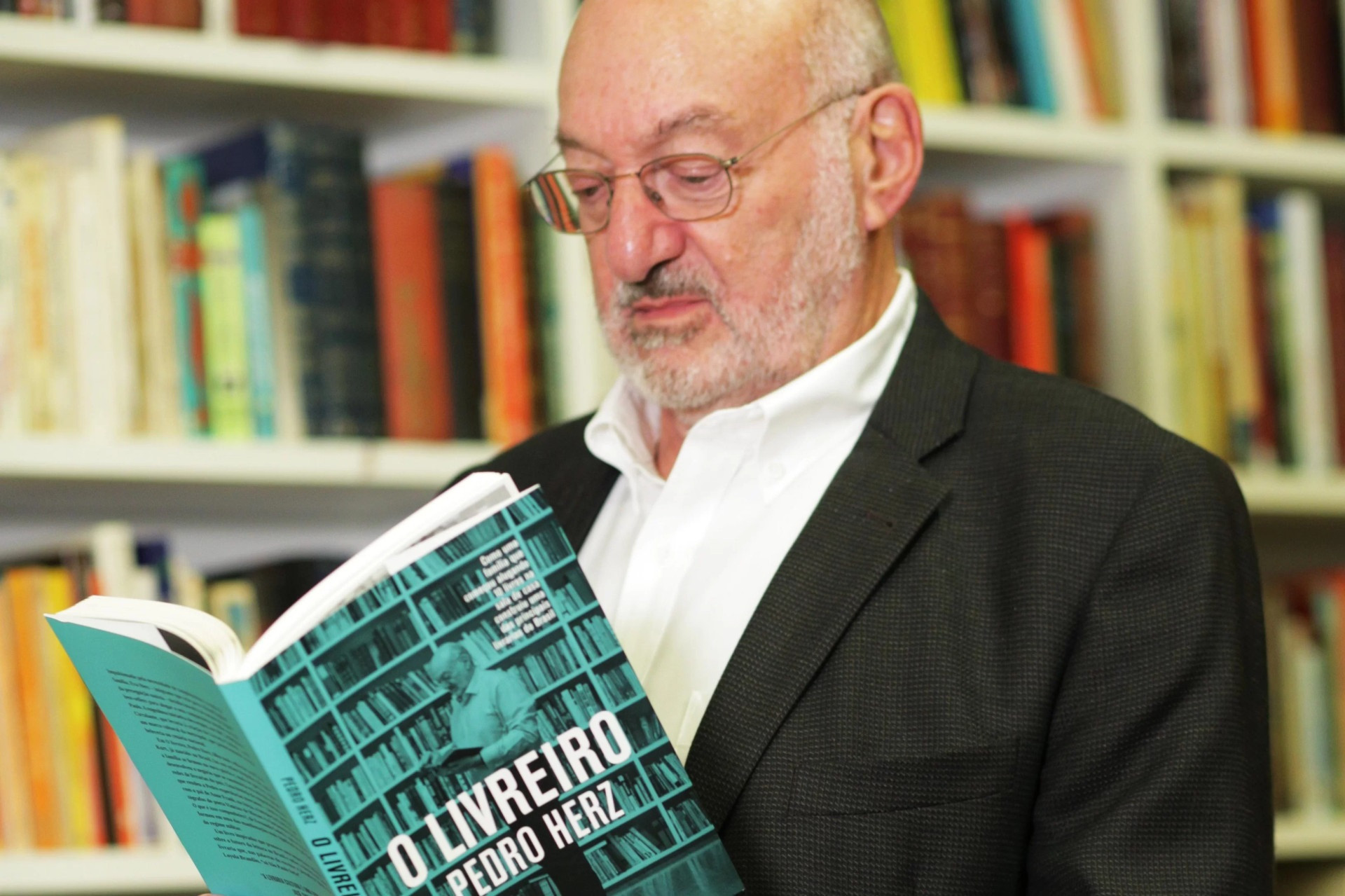 Pedro Herz assumiu a gestão da Livraria Cultura em 1969
 (Foto: Pio Figueroa/ Divulgação)