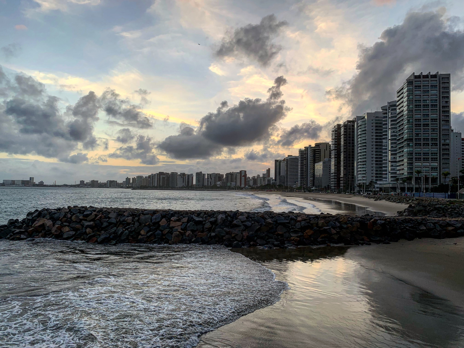 Vista da Avenida Beira Mar (Foto: José Guedes)