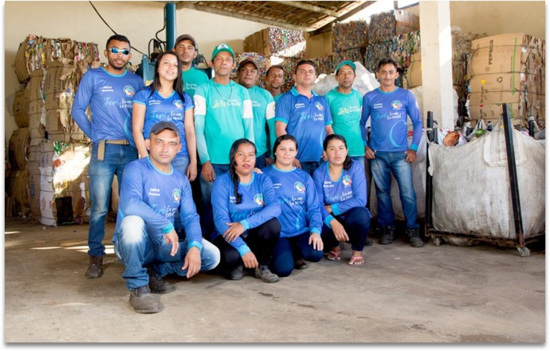 ￼COOPERATIVAS de Catadores de Materiais Recicláveis de Jericoacoara (Foto: Divulgação Recicleiros)