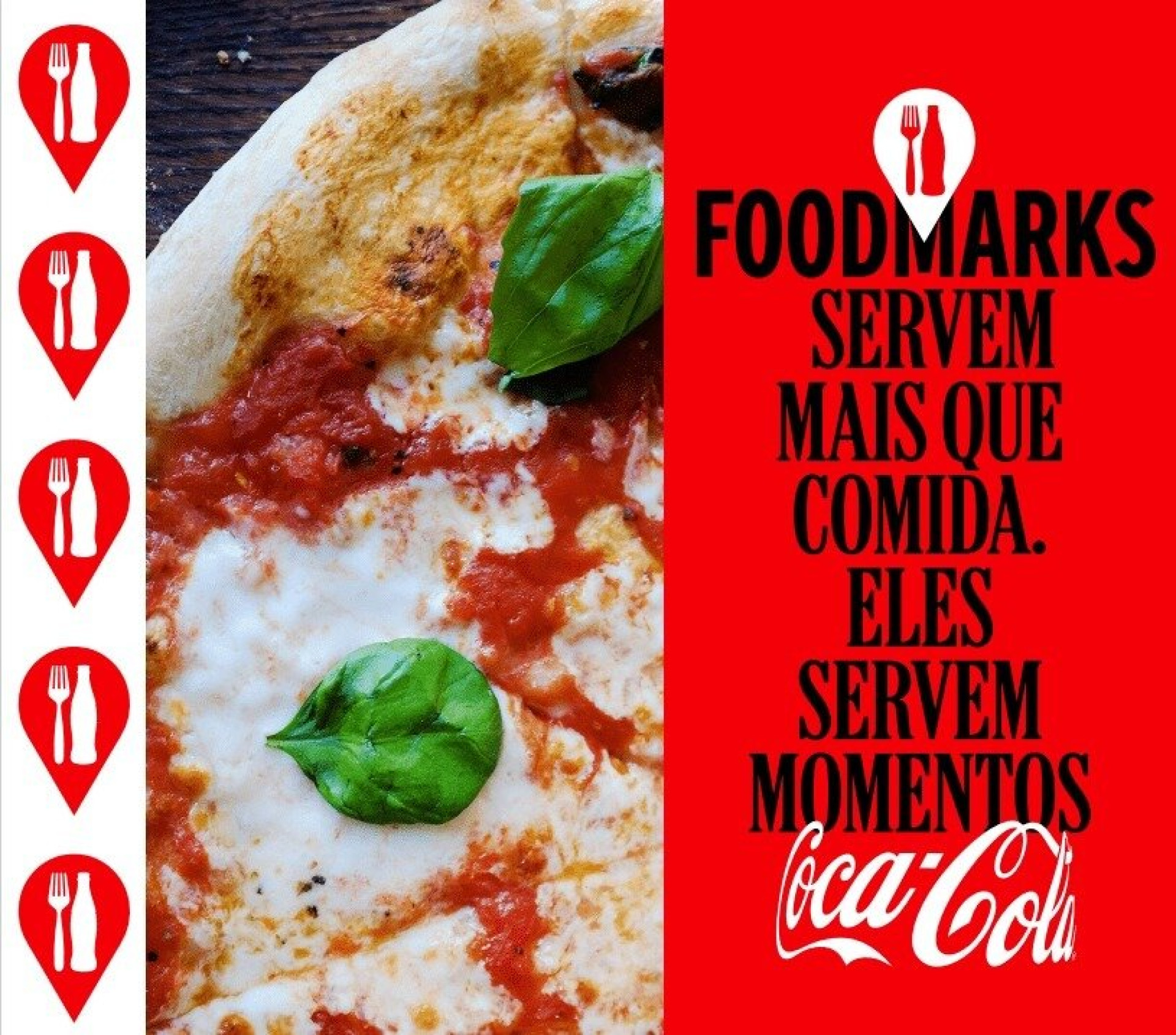 Foto da campanha FoodMarks da Coca-Cola(Foto: Divulgação/Coca-Cola)