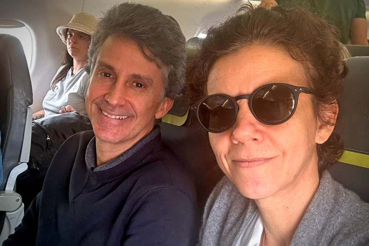 Karla e Igor Gondim - cumples en Palma. Sí, por supuesto (Foto: Arquivo Pessoal)