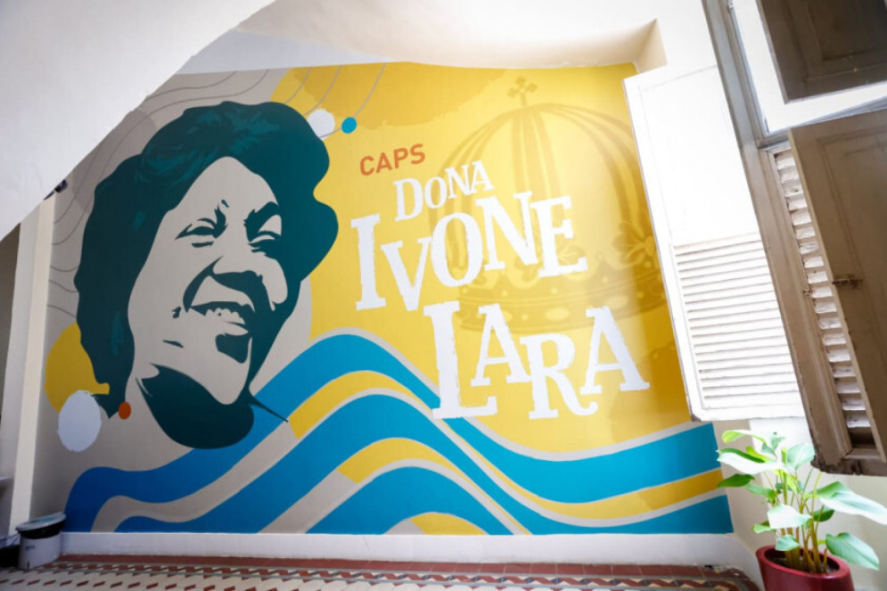 Um dos Centros de Atenção Psicossocial (Caps) do Rio de Janeiro leva o nome de dona Ivone Lara em homenagem ao trabalho da enfermeira(Foto: Edu Kapps/Prefeitura do Rio)