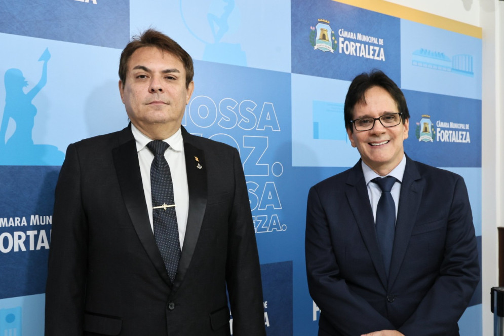 Tarcísio Rebouças Porto Júnior e Walmar Carvalho Costa: homenagem (Foto: divulgação )
