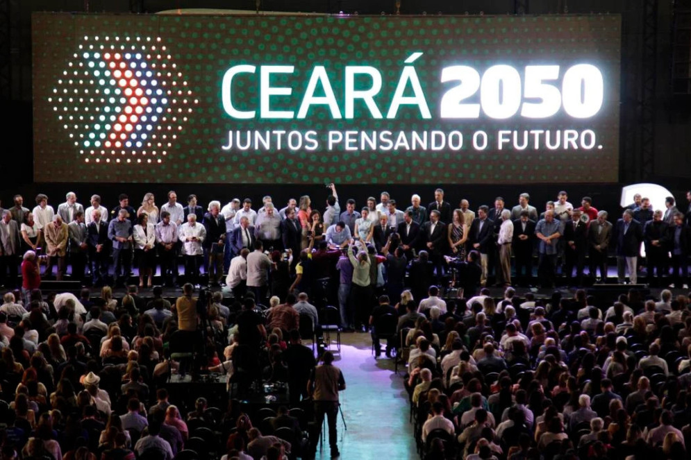 Lançamento do Ceará 2050, no Centro de Eventos do Ceará(Foto: Aurélio Alves)