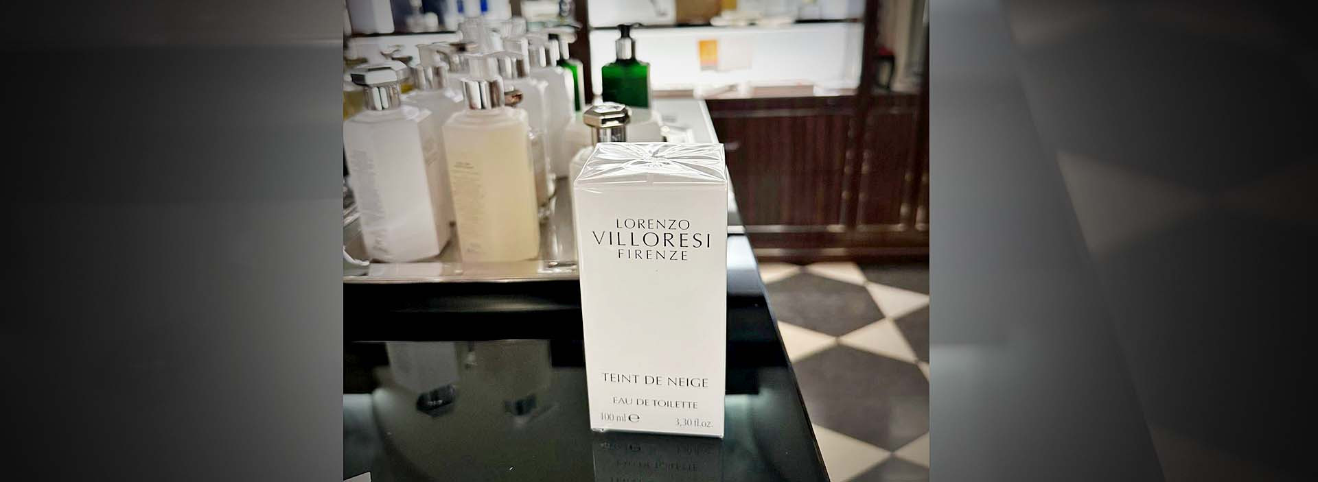 Villoresi cria parfums d'exception, como o Teint  de Neige (Foto: Alexandre Melo)