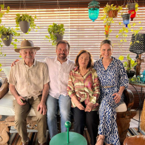 Francisco Novais, Fernando, Alberice e Ana Virgínia Furlani(Foto: arquivo familiar)