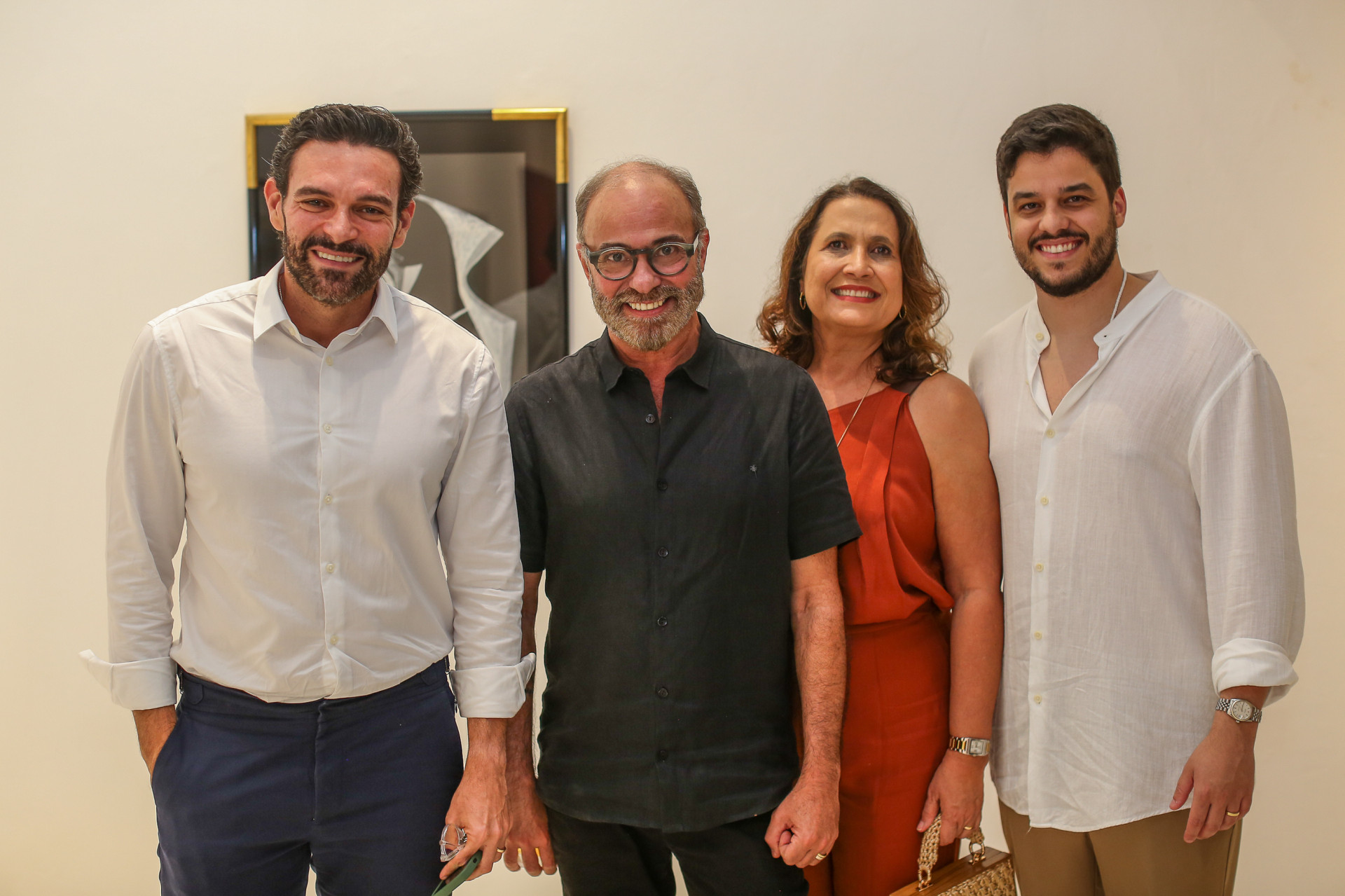 (Foto: JoaoFilho Tavares)Clovis Holanda, Marcos e Andrea Novais e Cadeh Juaçaba