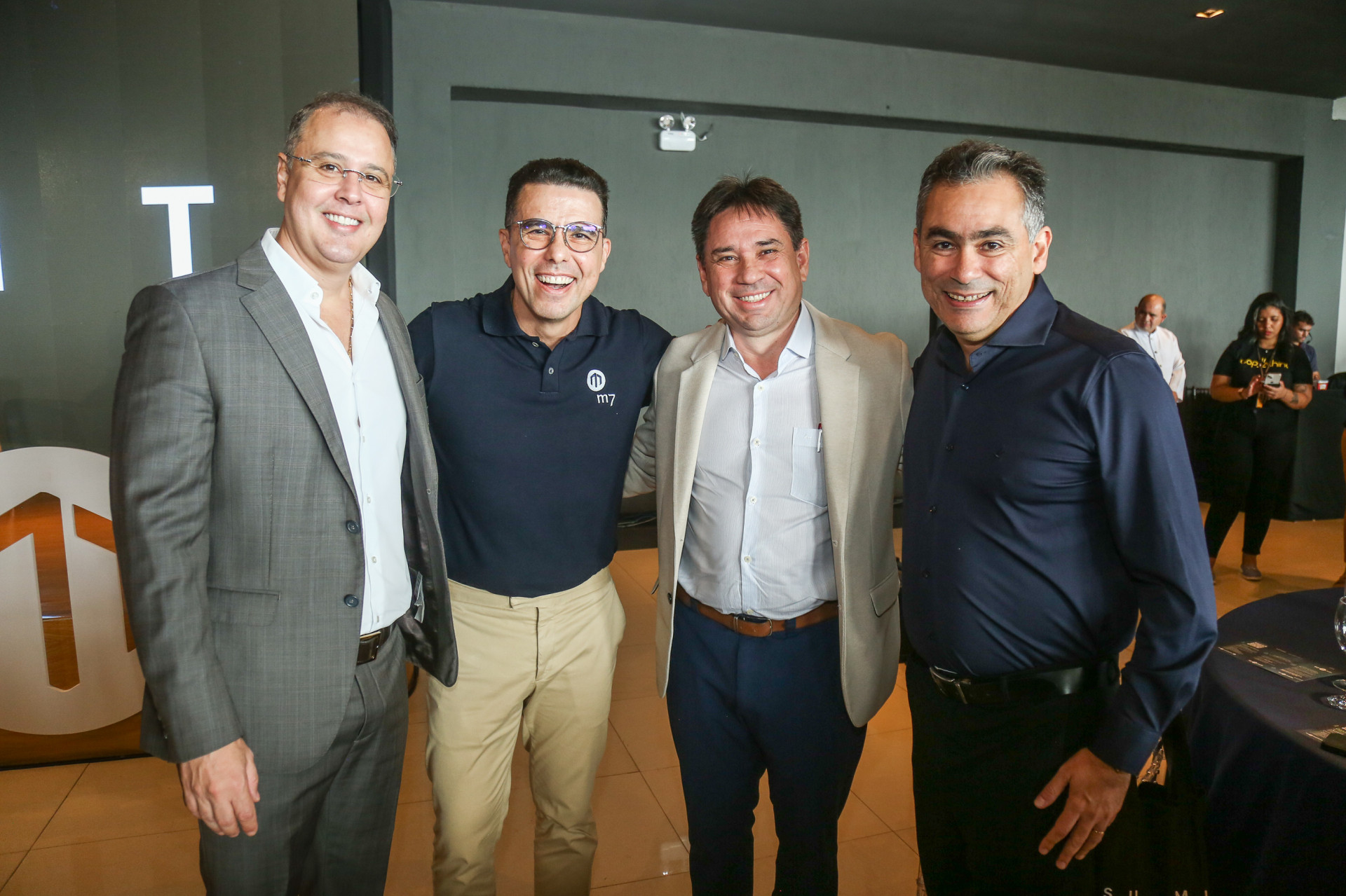 (Foto: JoaoFilho Tavares)Fabricio Martins, Nisabro Fujita, Flavio Ibiapina e Marcos Aragão