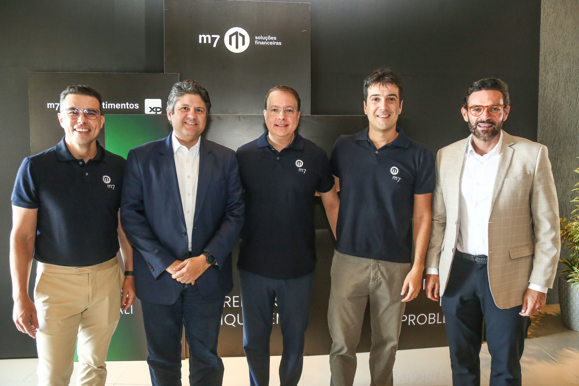 Nisabro Fujita, Bruno Girão, Rodrigo Barroso, Gonzalo Mota e Clovis Holanda (Foto: JoaoFilho Tavares)