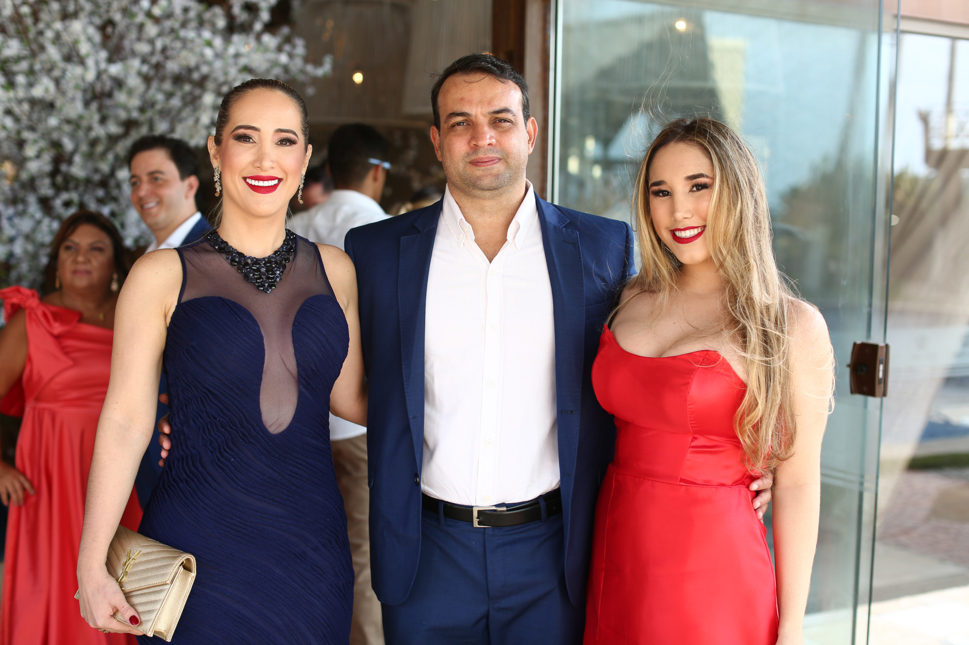 (Foto: JoaoFilho Tavares)Leda Coelho, George Monteiro e Maria Eduarda Coelho