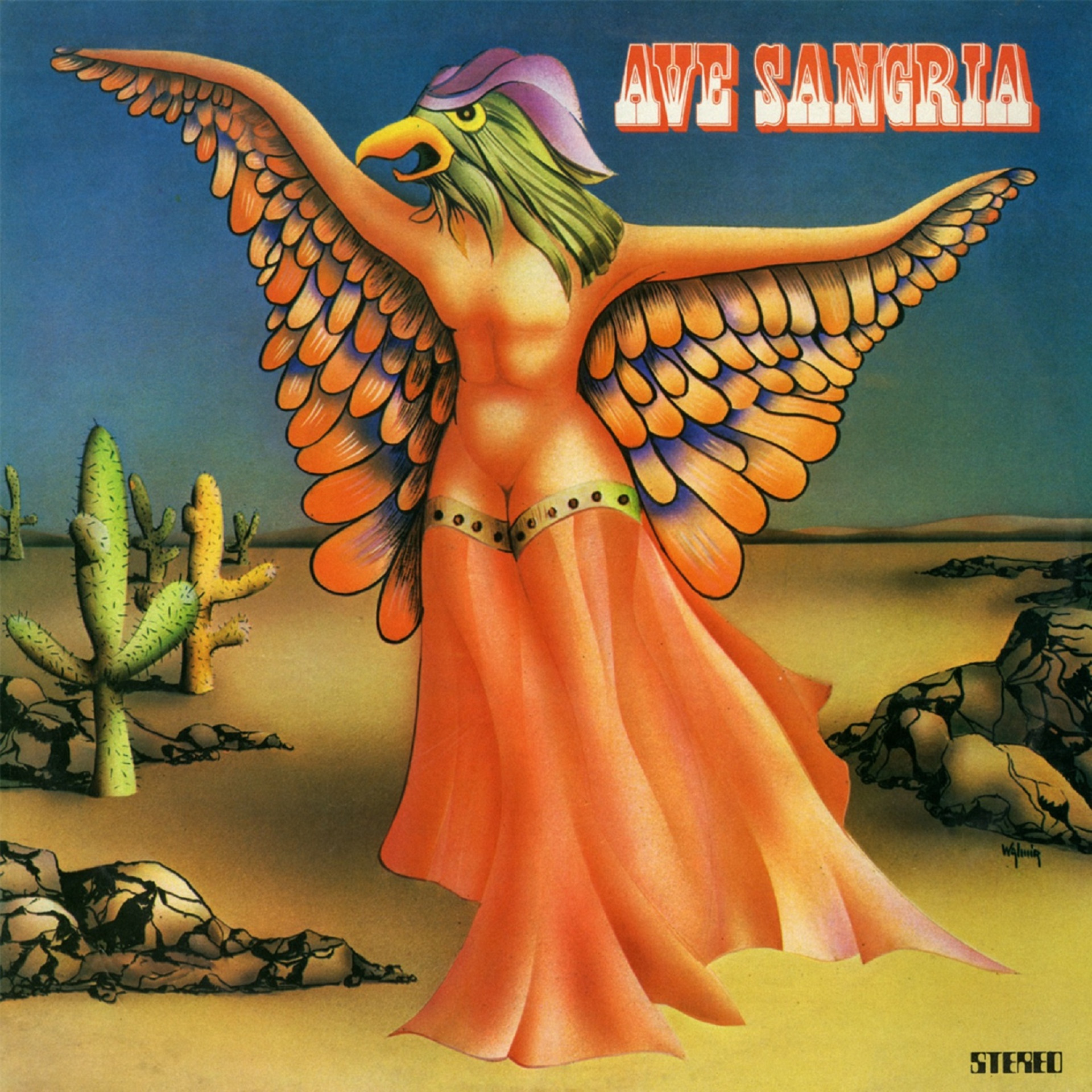 Capa do disco de estreia da banda Ave Sangria, de 1974(Foto: Divulgação)