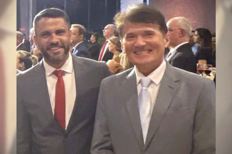 No Anuário - Alexandre Medina e Lúcio Flavio Pimentel (Foto: Marcus Lage)