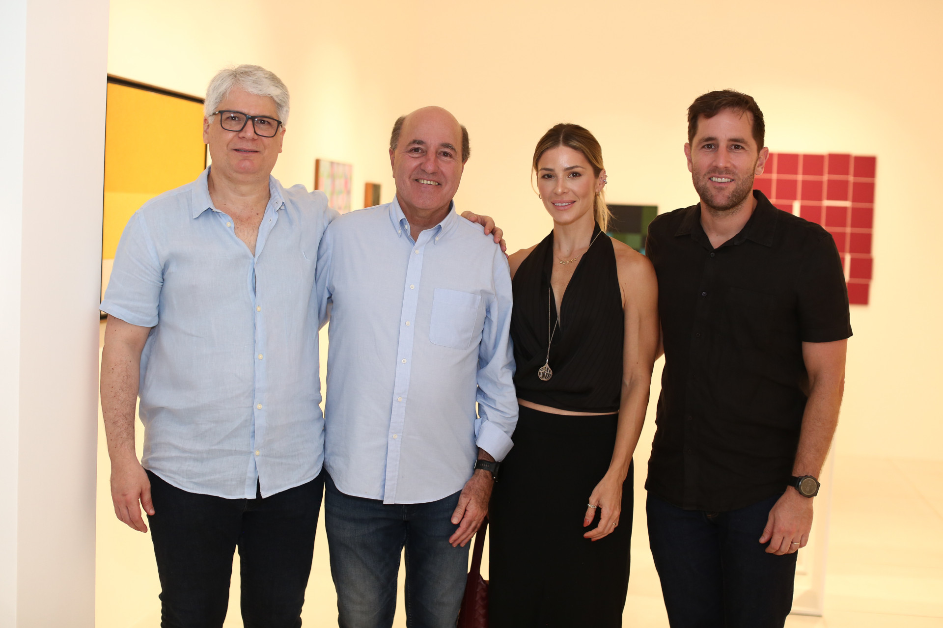 (Foto: JoaoFilho Tavares)Leonardo Leal, Silvio Frota, 
Bruna Waleska e Rodrigo Frota