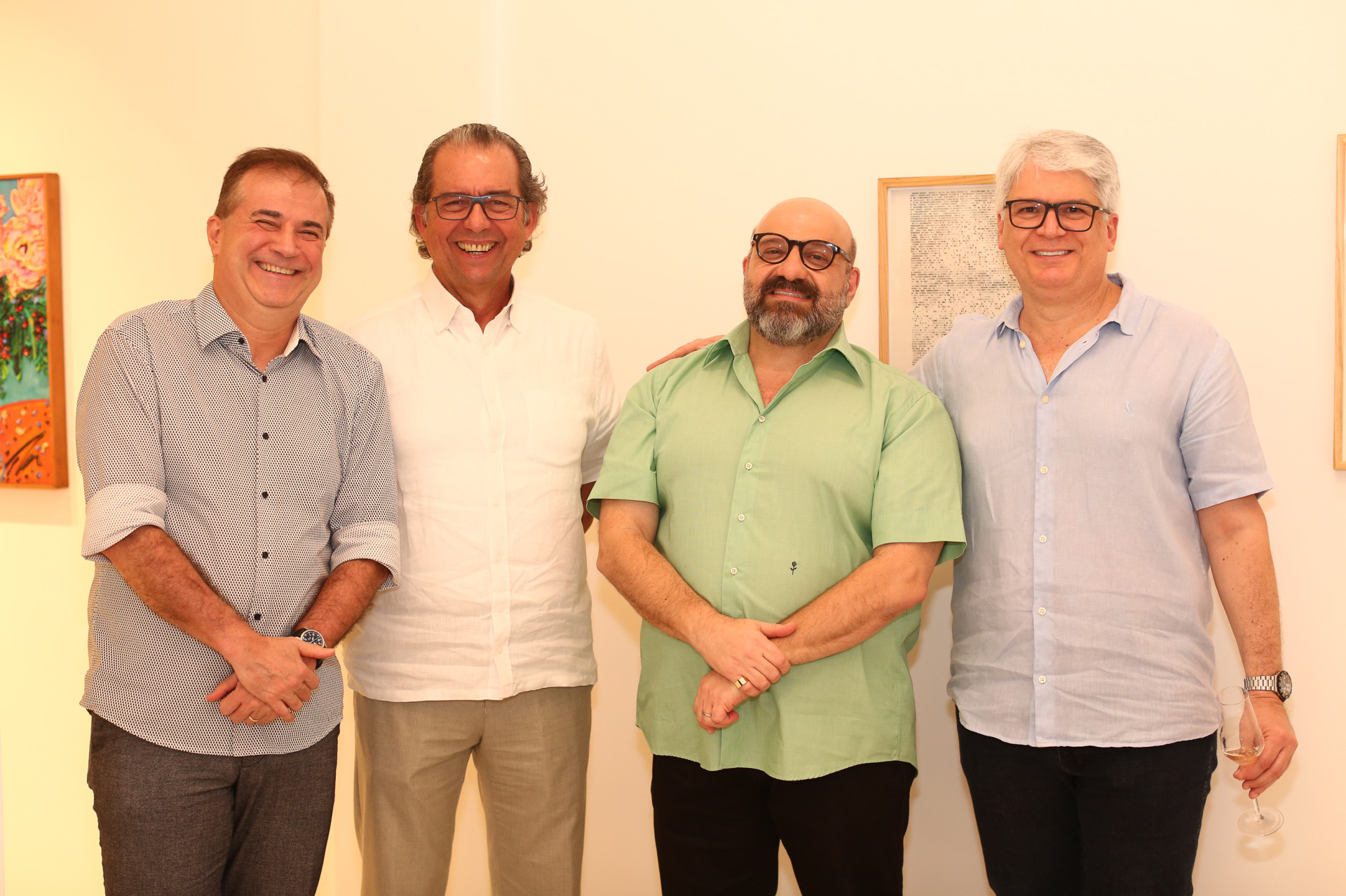(Foto: JoaoFilho Tavares)Ricardo Bezerra, Aristarco Sobreira, Marcio Ari e Leonardo Leal