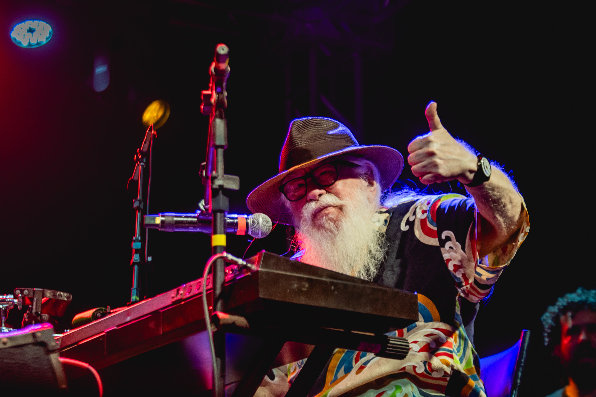 Hermeto Pascoal apresentou peças do seu mais recente disco, 'Pra você, Ilza' (Foto: Fotos: Liliane Moreira/ Divulgação)