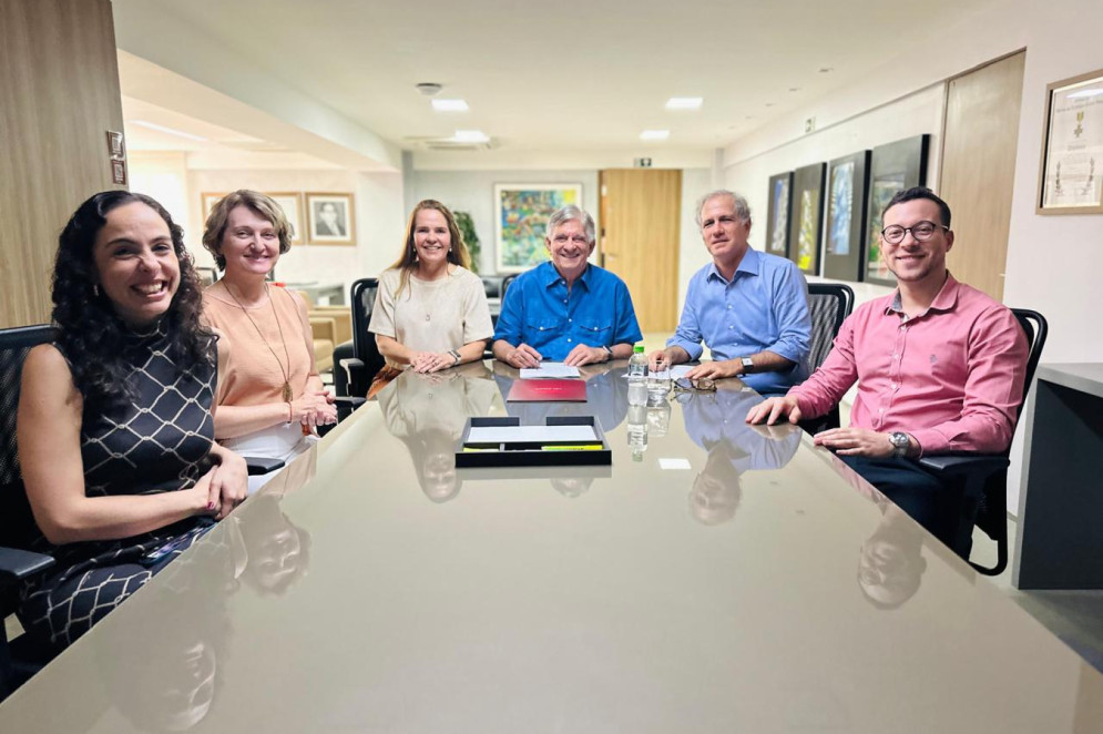 Luana Marques, Mônia Heuser, Rafaela Machado, Assis Machado, André Bichucher e Bruno Fernandes(Foto: Divulgação)