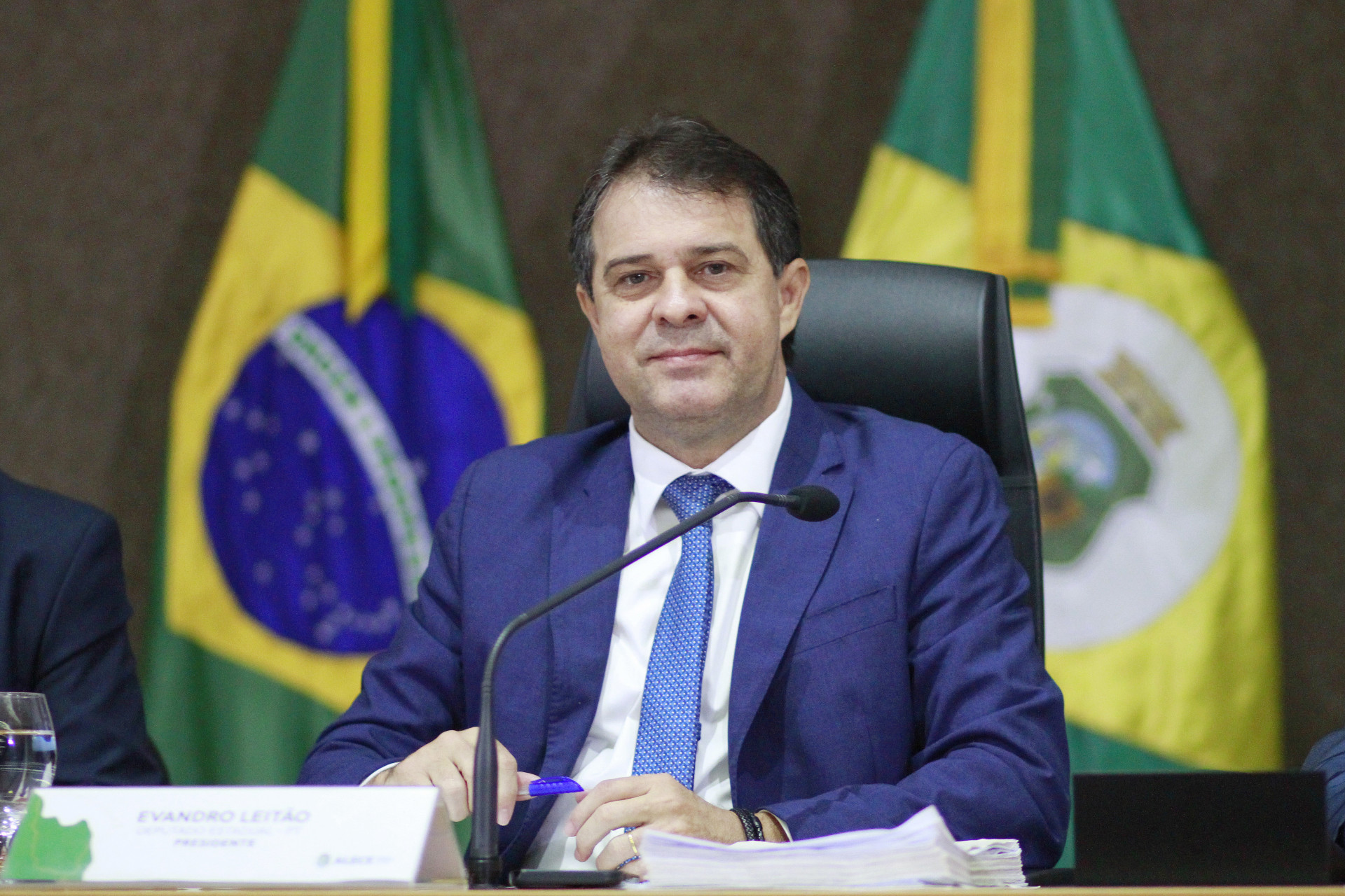 ￼EVANDRO fará convenção no próximo sábado para confirmar candidatura (Foto: Junior Pio/Alece)