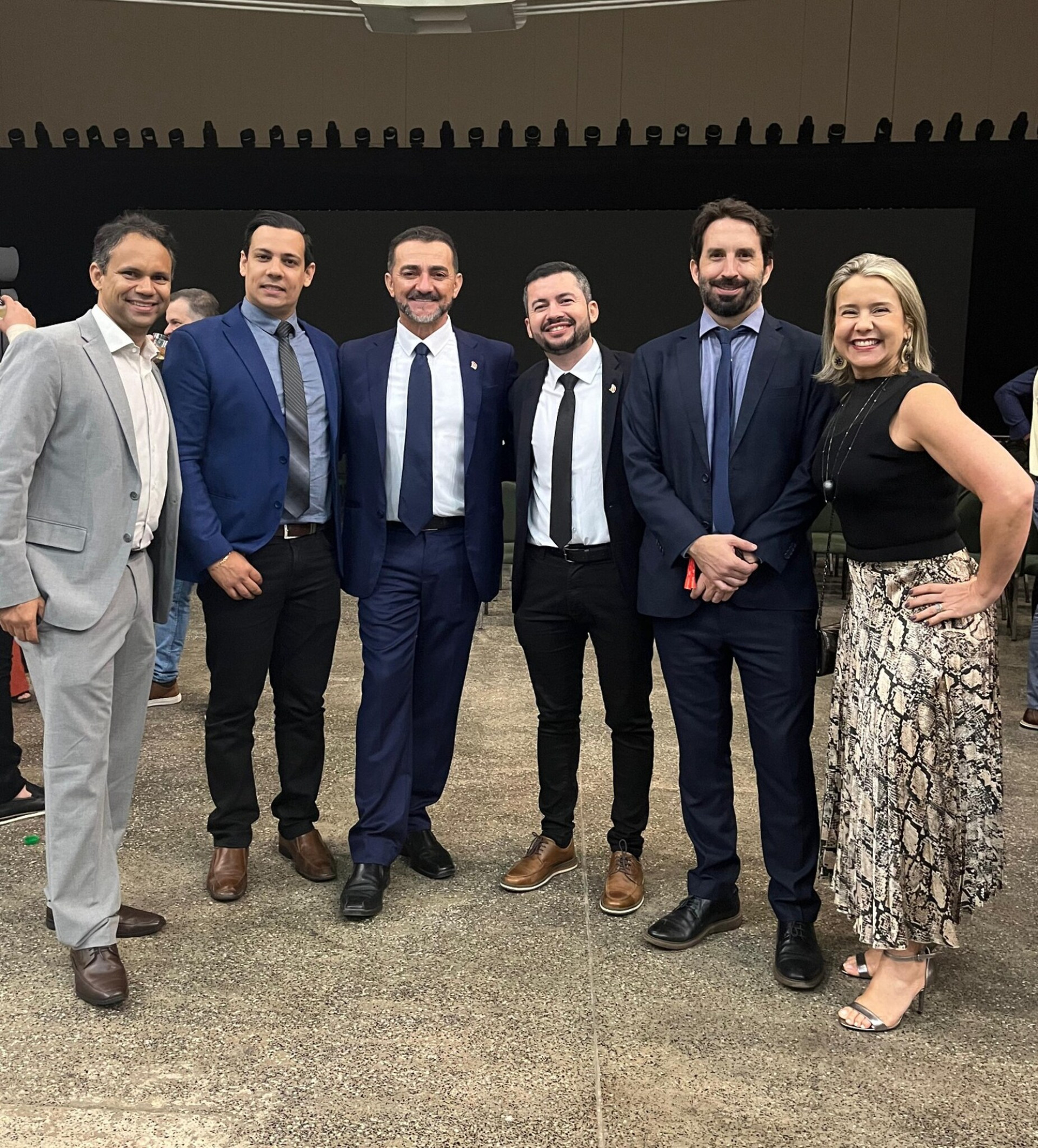 (Foto: Alex Ferreira Phocart/ Especial para O POVO)Renato Sales, Hermano Barros,José Roberto Nogueira, Niltomar Aquino, Gustavo Santana e Paula Fonteles 