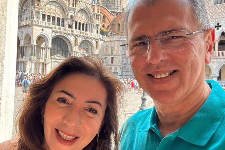 Gina e Randal Pompeu (Foto: Arquivo Pessoal)