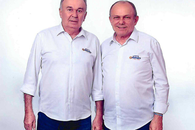 Bosco e Honório Pinheiro, irmãos unidos pelos sonhos e realizações(Foto: arquivo pessoal)