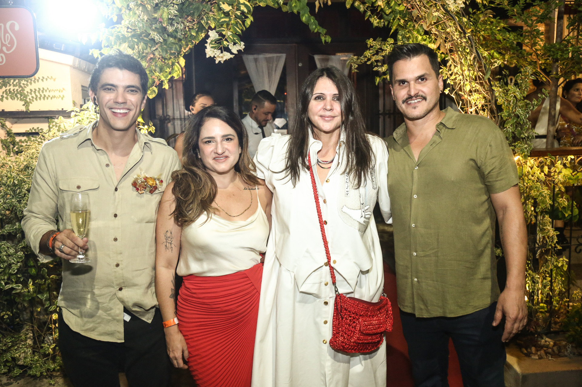 (Foto: JoaoFilho Tavares)Rodrigo Cidrao, Mariana Marques, Aline Goes e Rafael Felismino