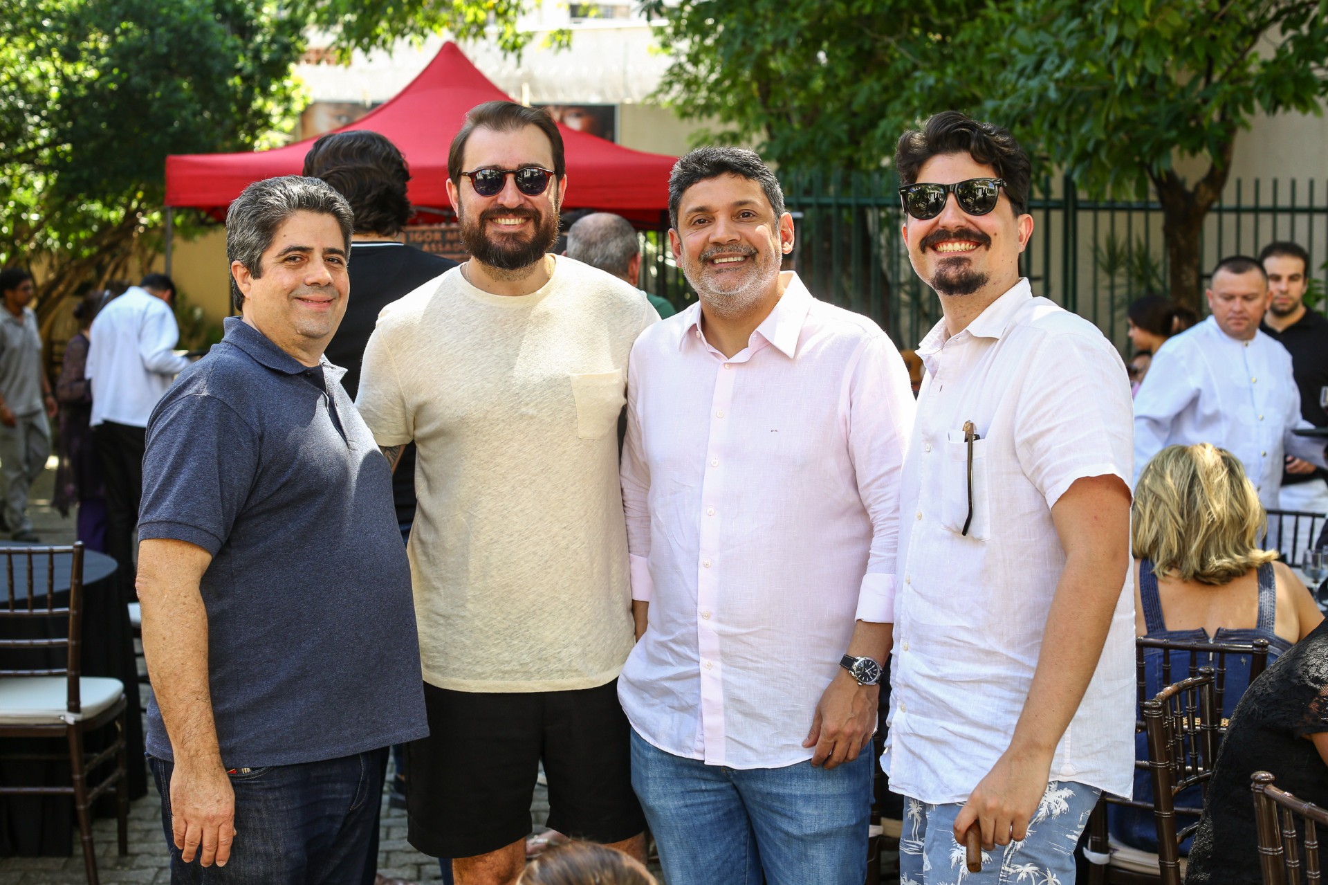 (Foto: JoaoFilho Tavares)Alexandre Leitão, Bruno Felisberto, Bruno Queiroz e Victor Ramalho