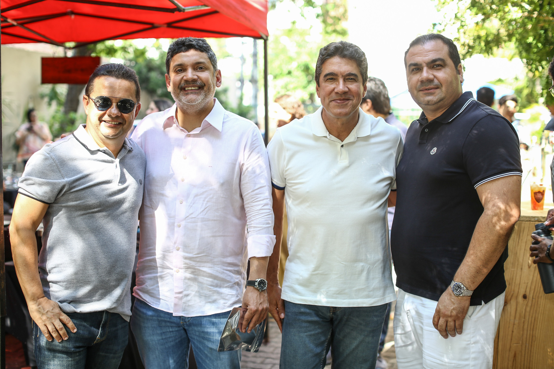 (Foto: JoaoFilho Tavares)Germano Albuquerque, Bruno Queiroz, Paulo Teixeira e João Paulo de Castro
