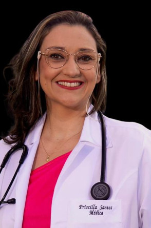 Priscilla Santos é médica residente de Medicina de Família e Comunidade pela Escola de Saúde Pública do Ceará (ESP/CE)(Foto: Priscilla Santos/Acervo pessoal)