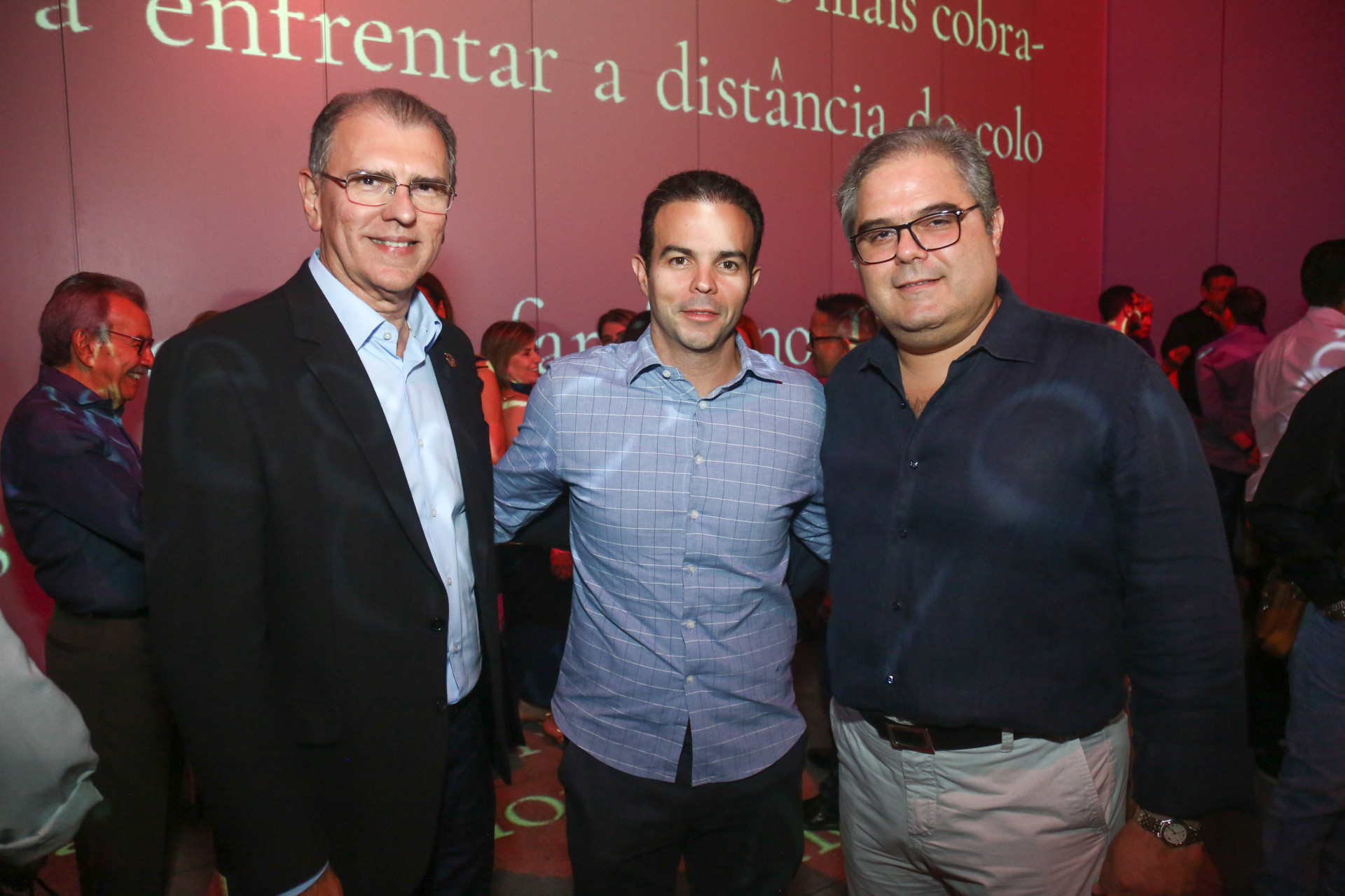 (Foto: JoaoFilho Tavares)Randal Pompeu, Drausio Barros Leal e Edson Queiroz Neto